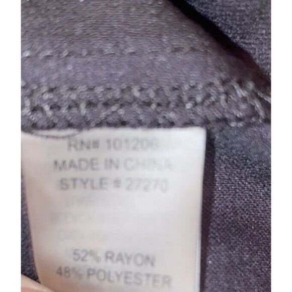 Soft Surroundings In The Study Black Asymmetrical Layered Tunic Size XS - Picture 10 of 10